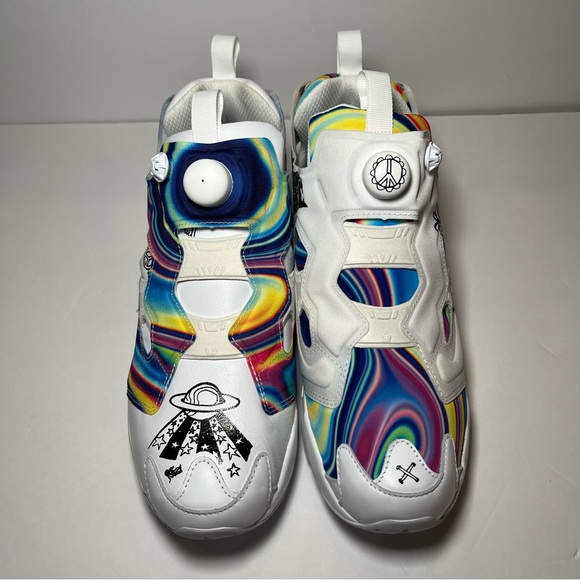 NEW Reebok Instapump Fury Og International Peace Day Mens 9.5 Q46201 w/ Box - Picture 3 of 8